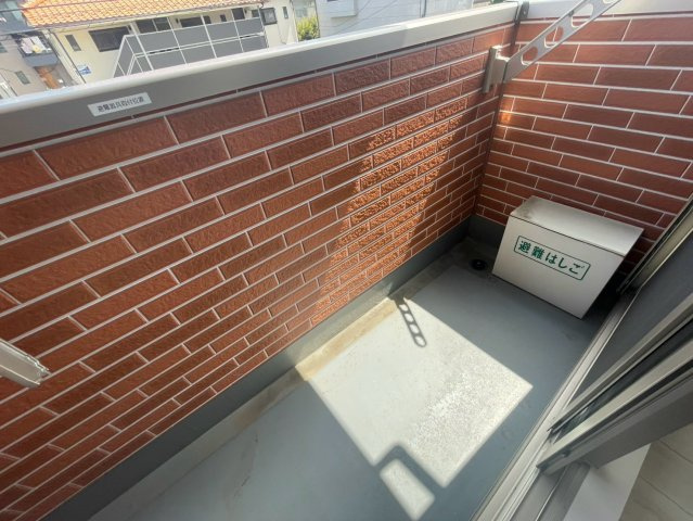さくら八番館のバルコニー