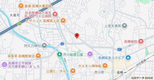 フェアフィールドの地図