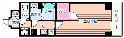 【間取り】 | セオリー大阪アーバンレスト
