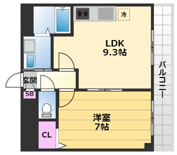 【間取り】 | アンプルールフェール　ルミエール富木