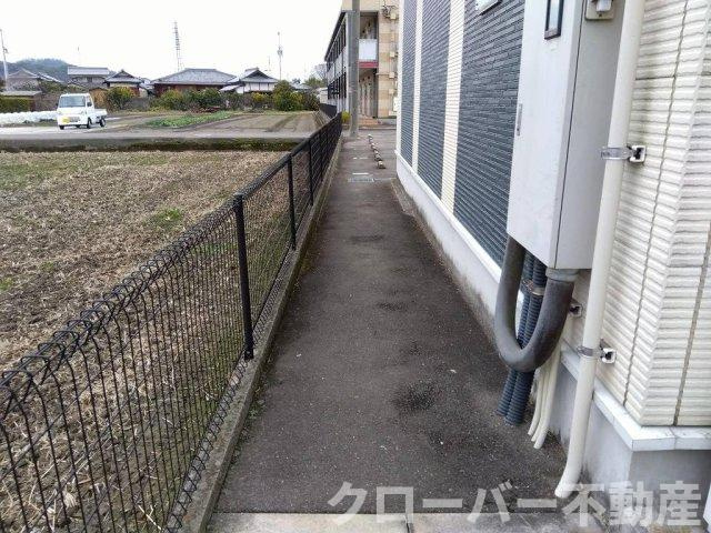 レオネクストブレッツァ　ノースのエントランス