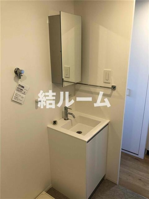 板橋区東新町１丁目の賃貸マンションの洗面所