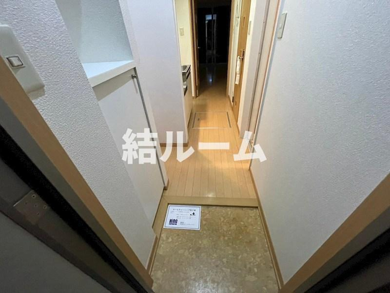 練馬区羽沢２丁目のアパートの玄関