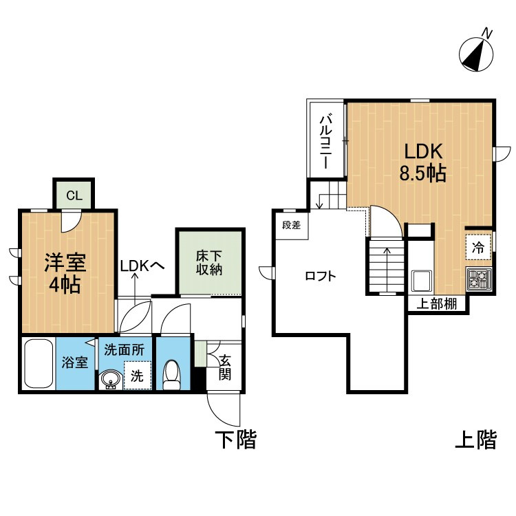 CB弥生フィオーレ の間取り
