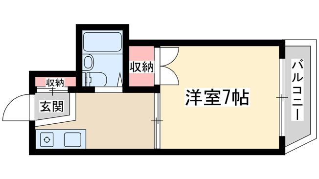 【間取り】 | ステディ三国本町