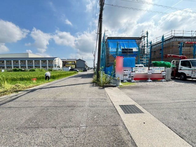 タマタウン　瑞穂市十九条　全4区画分譲の前面道路含む現地写真|「現地（2026年9月18日）撮影」　
■前面道路　
■ヤマダ不動産　株式会社リライフ