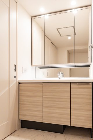 グランドメゾン新梅田タワー THE CLUB RESIDENCEの洗面所