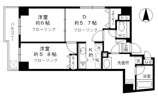 ソフィア西浅草の間取り