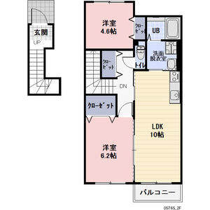【間取り】 | Casa Raffinato A棟 | 間取り