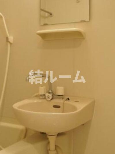練馬区羽沢２丁目の賃貸マンションの洗面所