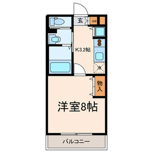 練馬区早宮２丁目の賃貸マンションの間取り