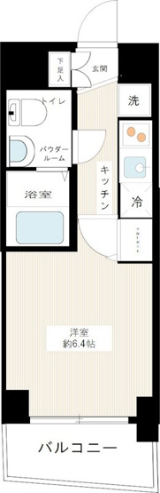 【間取り】 | ＡＲＣＯＢＡＬＥＮＯ ＭＵＳＡＳＨＩＫＯＹＡＭＡ