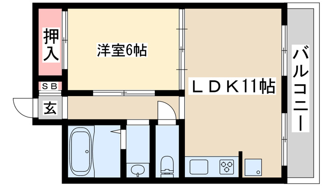 【間取り】 | シンコーハイツ