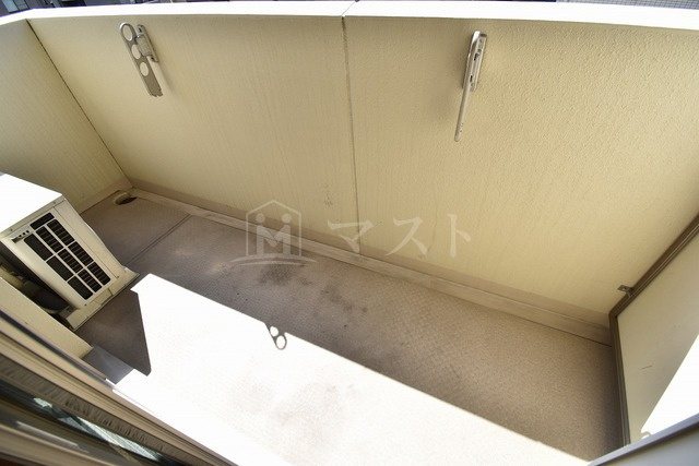 ドゥーエ玉造のバルコニー