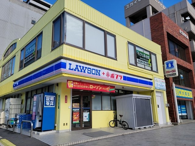 クラール中市　Ａの周辺|ローソンポプラ下松駅北口店まで600m