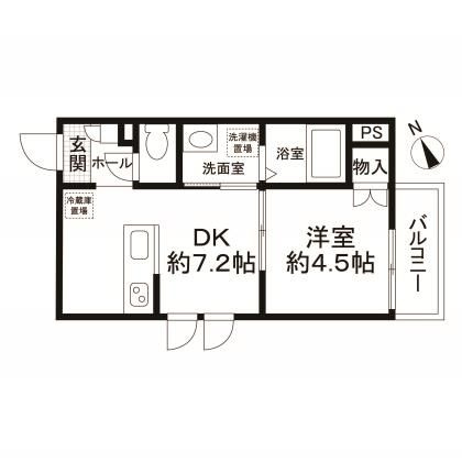 グレイス東尾久の間取り