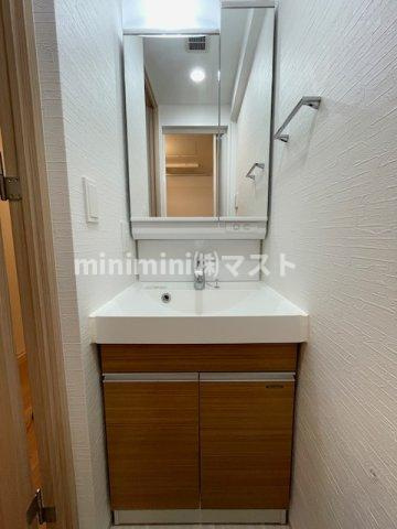 Metrosa谷町六丁目Northの洗面所