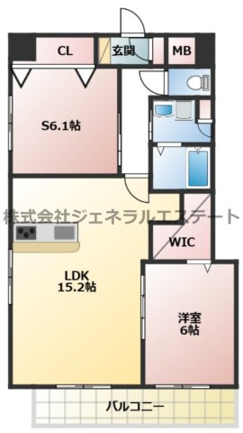 【間取り】 | マーブルコート星田
