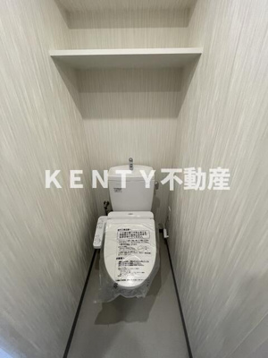 【トイレ】 | ガリシア武蔵小山 | 落ち着いた色調のトイレです
