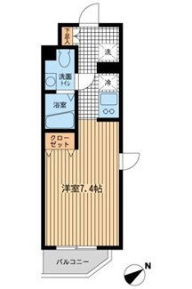【間取り】 | モノトーノ門前仲町