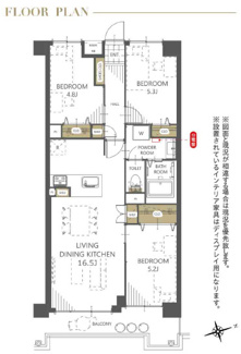 【間取り】 | 前川公園ローヤルコーポ