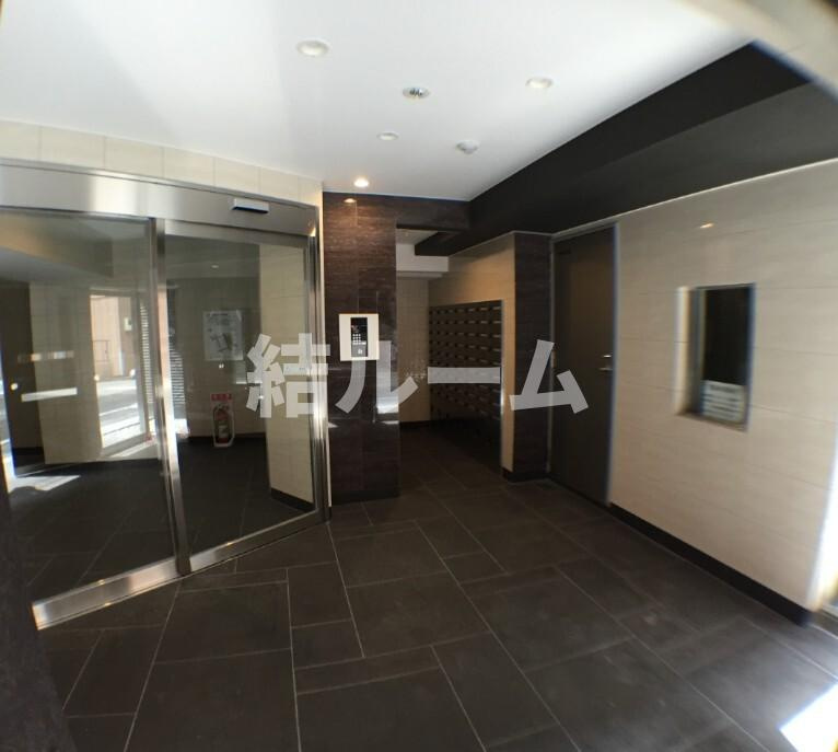 板橋区宮本町の賃貸マンションのロビー