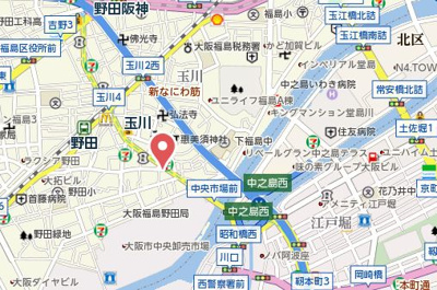 【地図】 | フラット野田Ⅲ