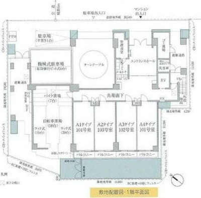 【区画図】 | プレール・ドゥーク豊洲