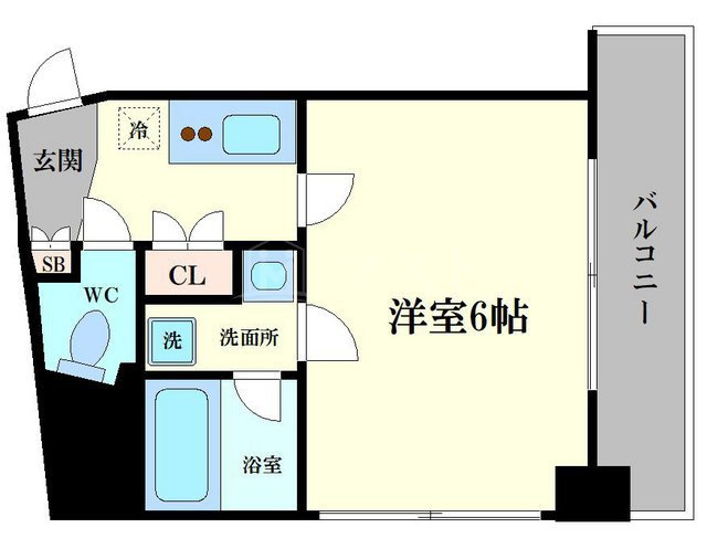 Luce Shinfukushimaの間取り