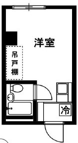 荻野ハイツの間取り