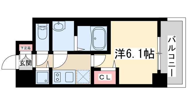 【間取り】 | プレサンス新大阪ザシティ