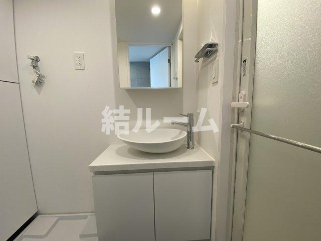 板橋区板橋４丁目の賃貸マンションの洗面所|別号室参考写真