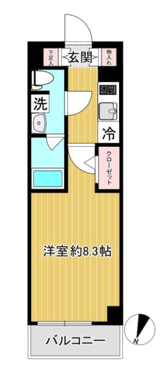 ＳＨＯＫＥＮ　Ｒｅｓｉｄｅｎｃｅ高島平Ⅰの間取り