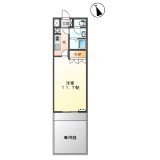【間取り】 | サンクレストⅡ番館