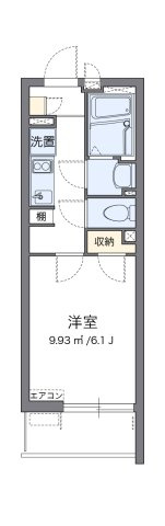 【間取り】 | クレイノアンジュ | 代表的な間取のため実際の間取とは異なる場合があります