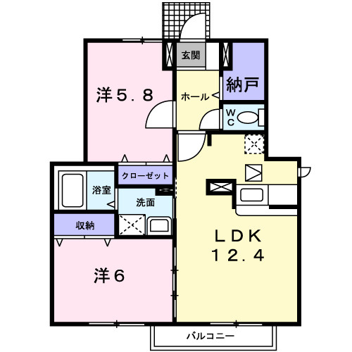 【間取り】 | エスポアール