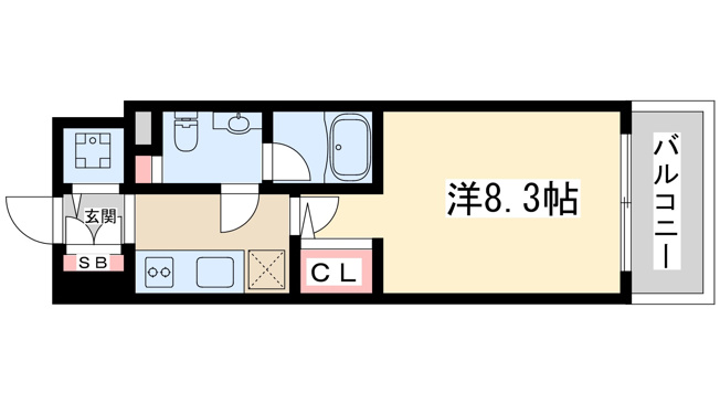【間取り】 | プラウドフラット新大阪