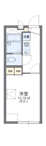 レオパレスル　コントワールⅤの間取り