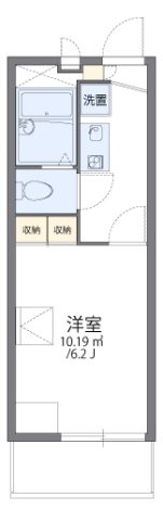 レオパレスエアフォルクの間取り|代表的な間取のため実際の間取とは異なる場合があります