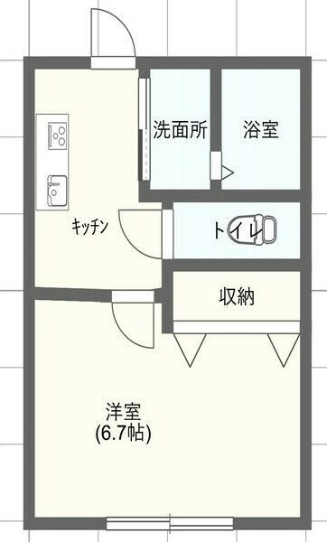 ルーチェ石浜　　 刈谷市近郊の賃貸はクラスホーム刈谷店の間取り