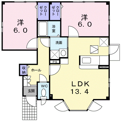 【間取り】 | プリムローズＧ