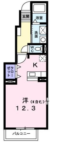 エレガンテ　カーサの間取り