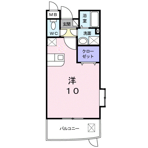 ラ　フローラの間取り