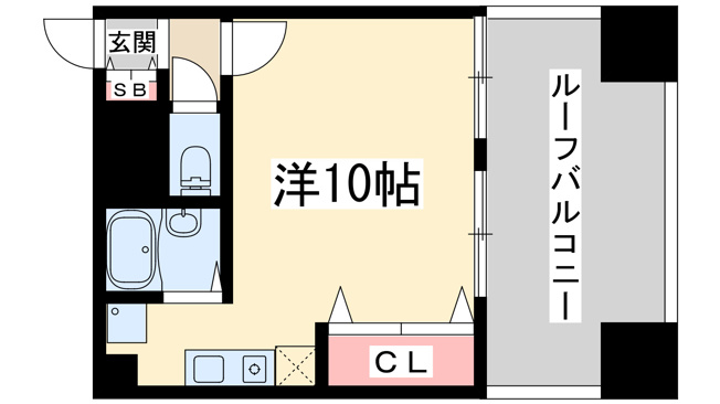 【間取り】 | ノルデンハイム東三国3Ｂ棟
