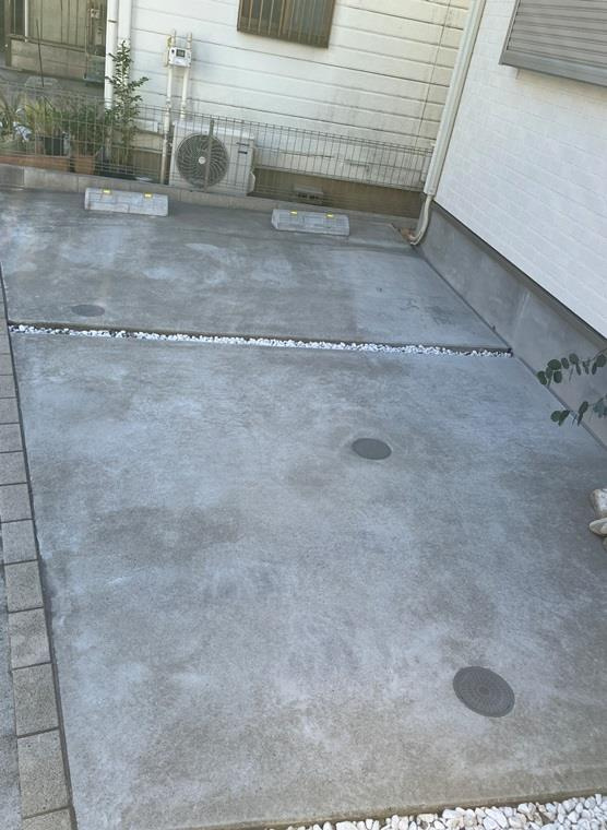 久が原戸建の駐車場