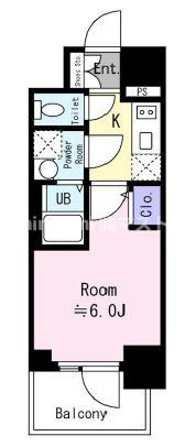 エスリード弁天町NORTH RESIDENCEの間取り