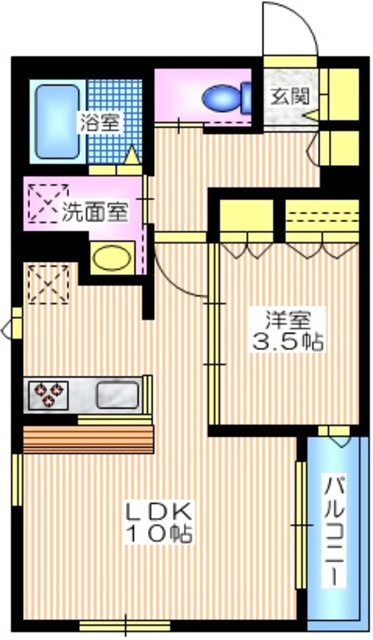 メゾン御所山の間取り