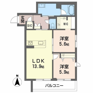 【間取り】 | メゾンエディアン新金岡