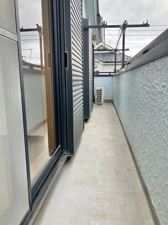 並木町戸建のバルコニー