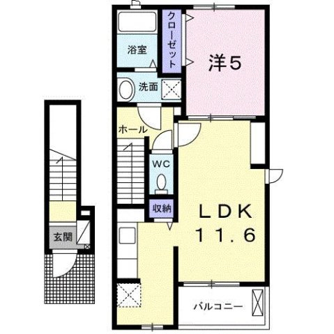 Ｌａ　Ｌｕｃｅ（ラルーチェ）の間取り